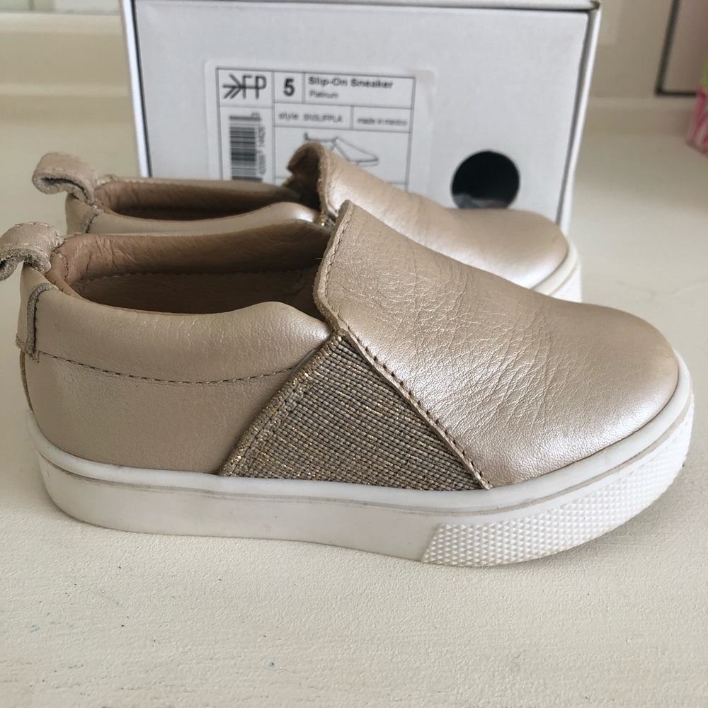 Freshly Picked Slip on Sneaker Platinum Size 5